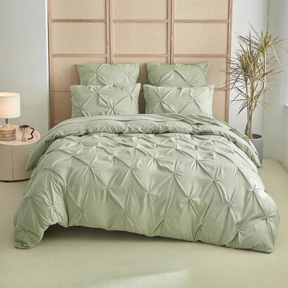 Athena Lux Pinch Pleat Comforter Set
