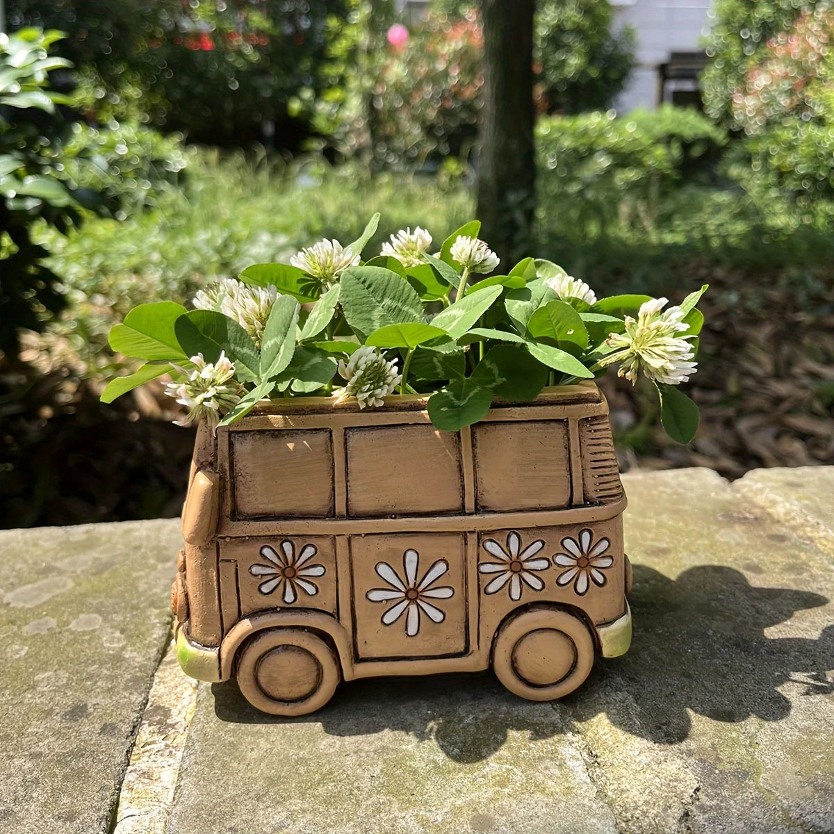 Vintage Hippie Van Planter