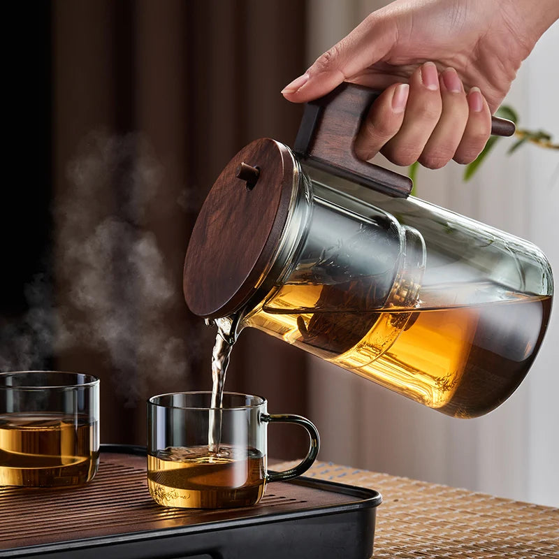 Magical One-Key Brewing Teapot