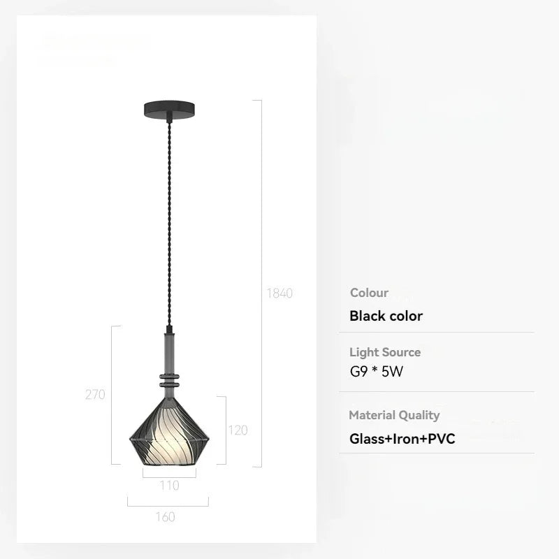 Carlisle Prism Pendant Light