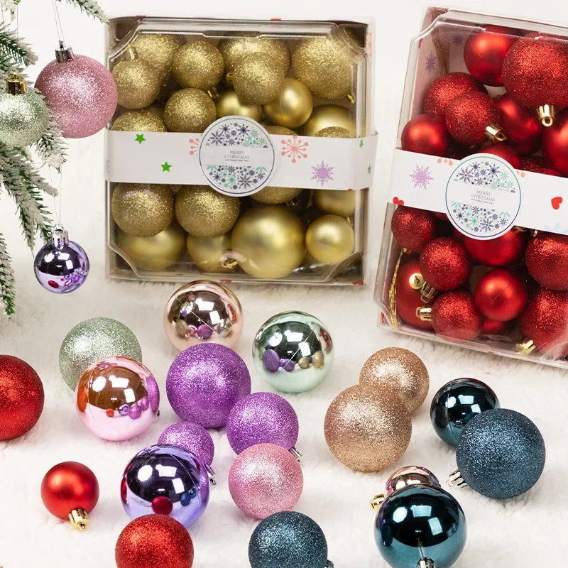 Glitter & Gloss Christmas Ornaments