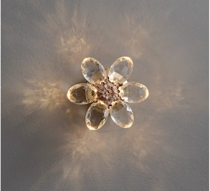 LumiBloom Crystal Wall Lamp