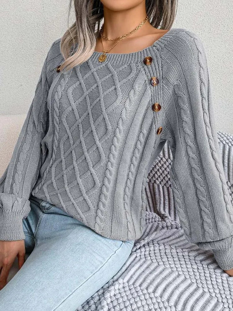 Olivia Knitted Sweater – Blackbrdstore