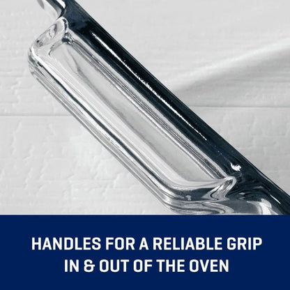 ClearBake Essentials 7-Piece Glass Bakeware Set