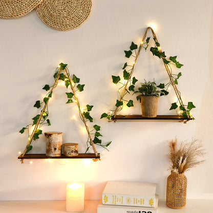 GlowLeaf Triangle Shelf