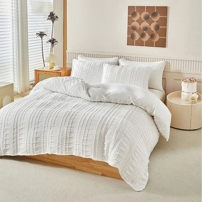 Pleated Tranquility Bedding Set