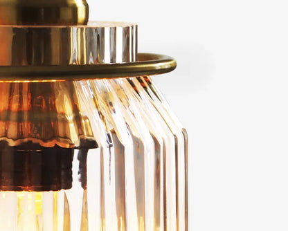 Arcéa Ribbed Glass Wall Sconce