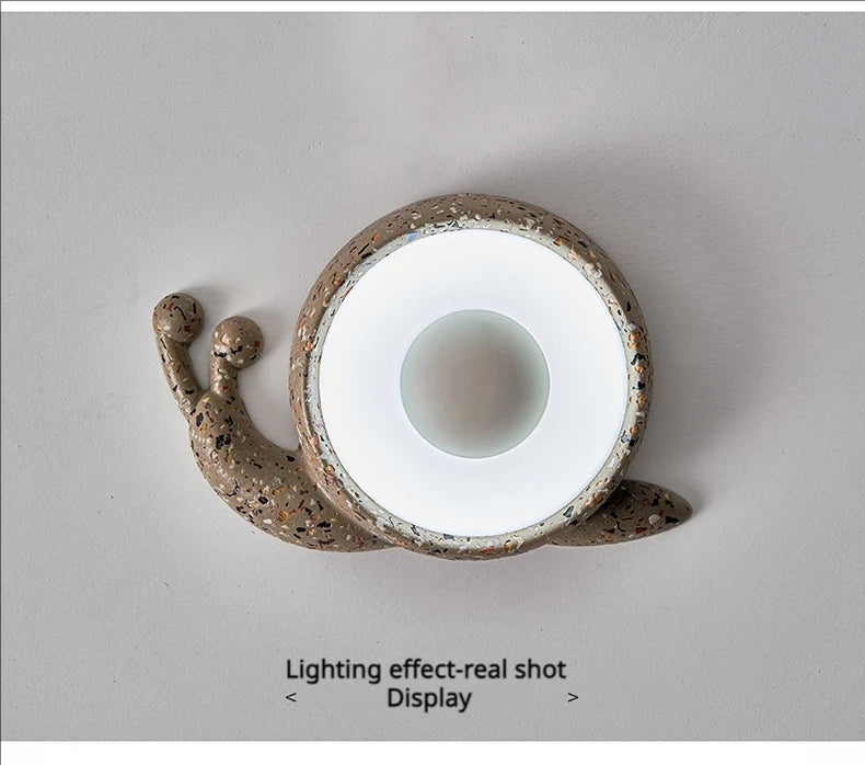 Lunaro Snail Wall Light