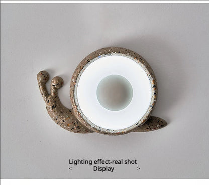 Lunaro Snail Wall Light