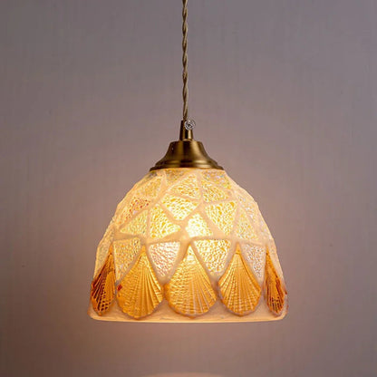 Ocean Pearl Mosaic Pendant Lamp