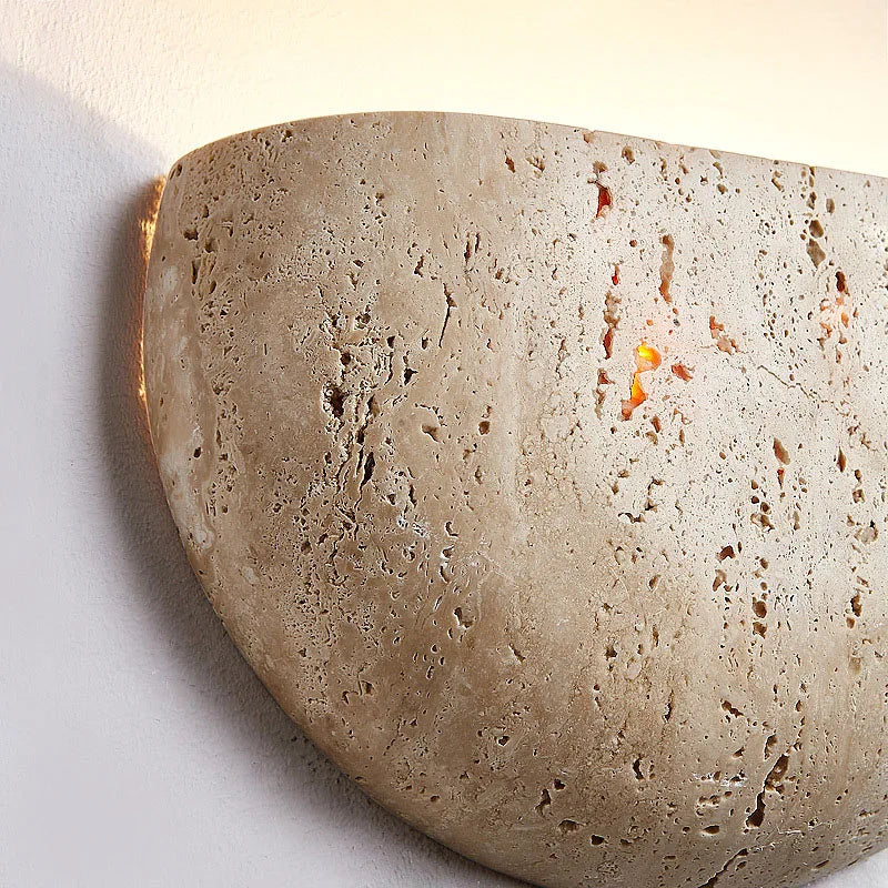 Terra Arc Stone Wall Sconce
