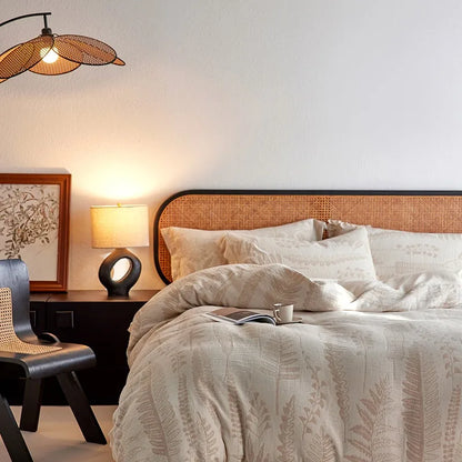 Whisper Fern Jacquard Duvet Set