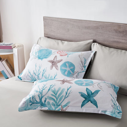 Coral Tide Starfish Bedding Set