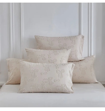 Blush Ribbon Whisper Duvet Set