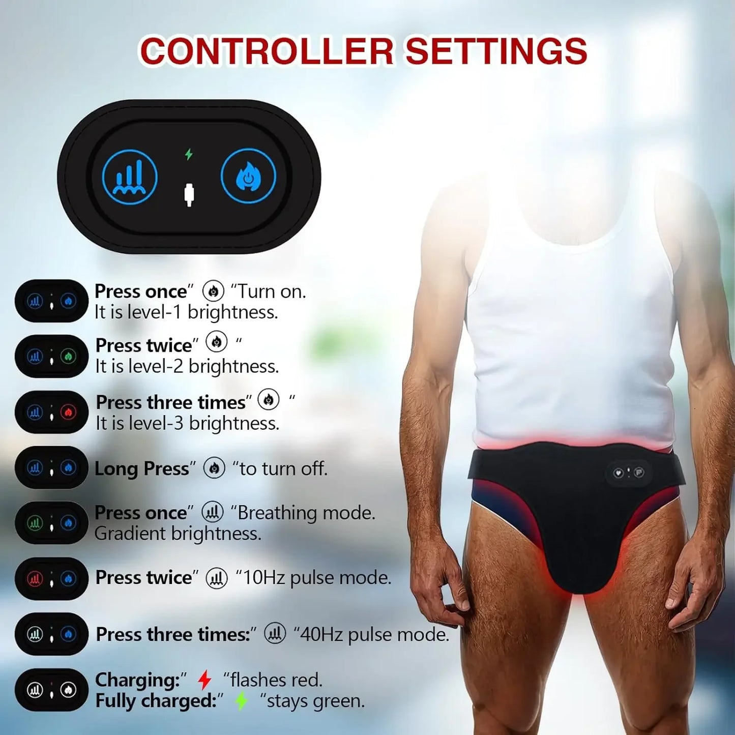 LumeniX Prostate Relief Belt