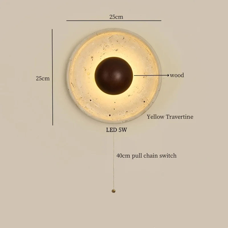 Solar Core Sconce Light