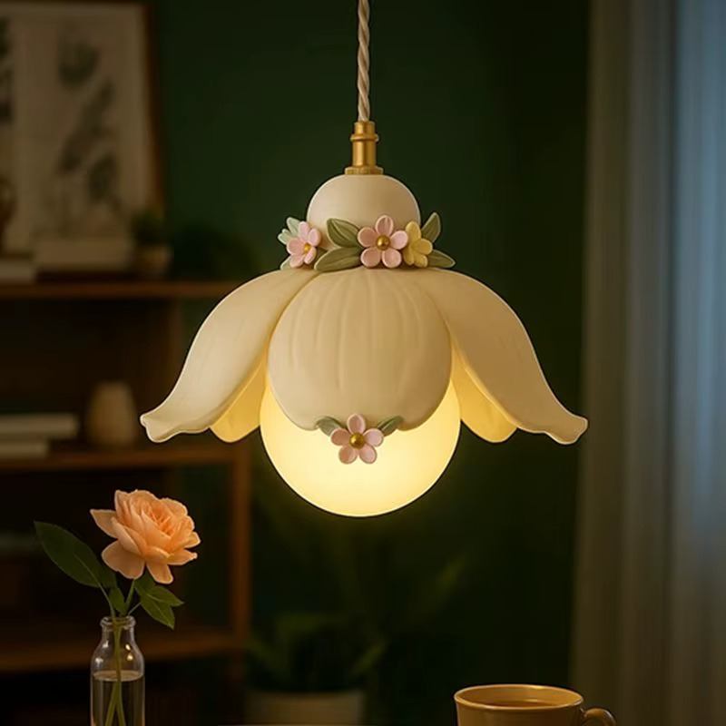 Lunaria Blossom Pendant Light