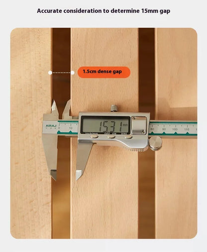 CrownRest™ Solid Wood Bed