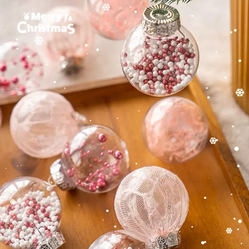 Transparent Hollow Ball Christmas Tree Decor