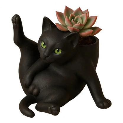 The Flexible Feline Planter