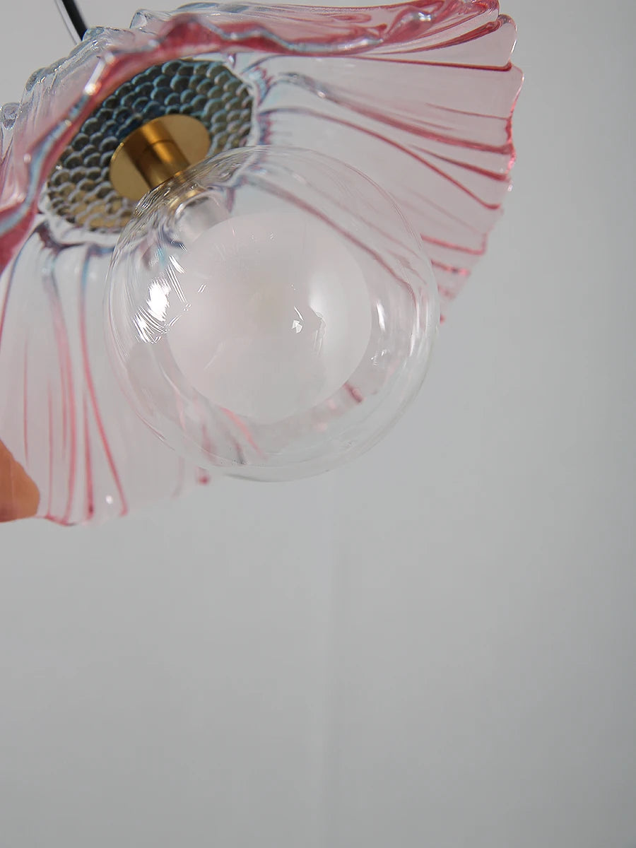 Petaluxe Glass Bloom Pendant Light