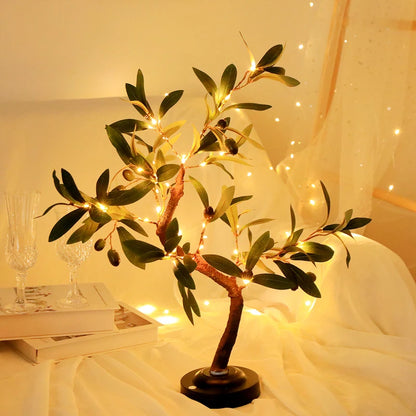 Olive Tree Table Lamp