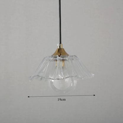 Petaluxe Glass Bloom Pendant Light