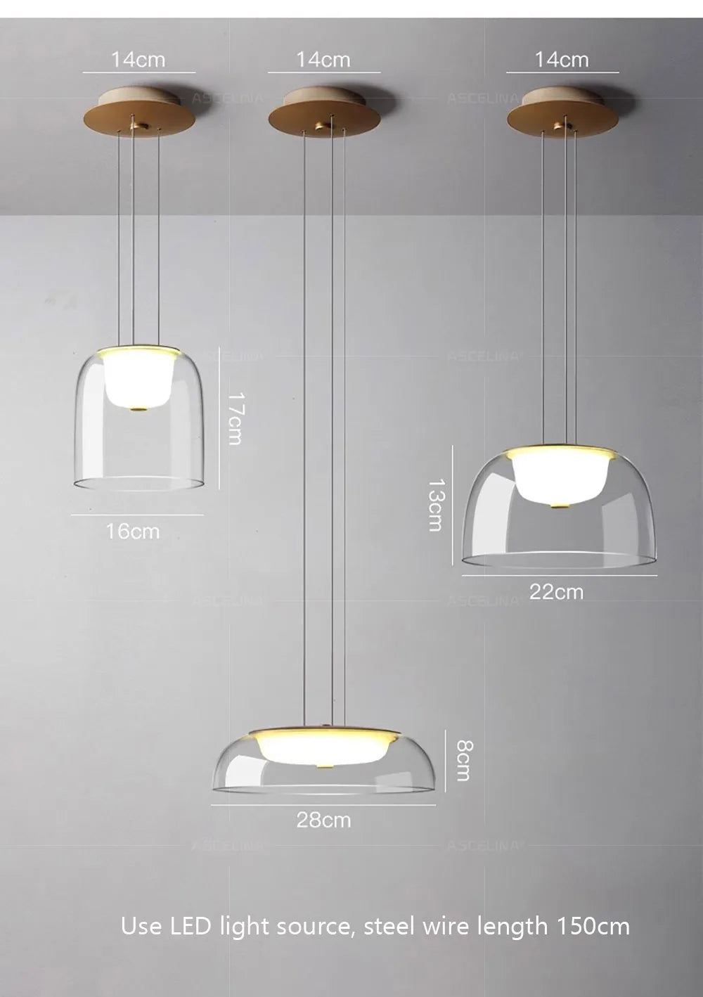 Minimalist Post-modern Ceiling Lamp