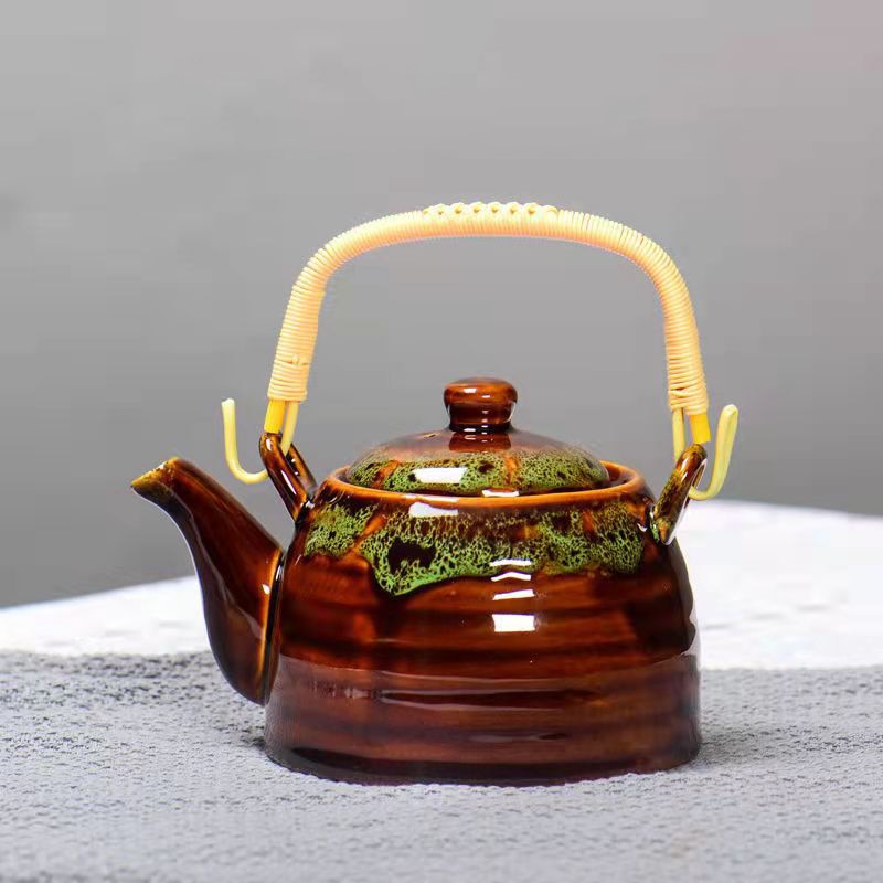 Colorful Clay Teapot