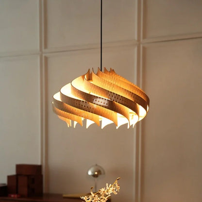 Crescent Swirl Pendant Light