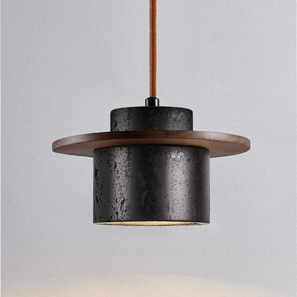 Black Halo Pendant Light