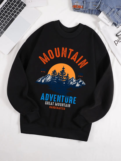 The Sunset Scenery In The Forest Sweatshirt