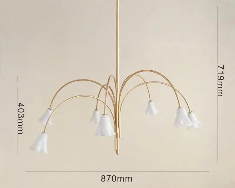 Willow Bloom Chandelier