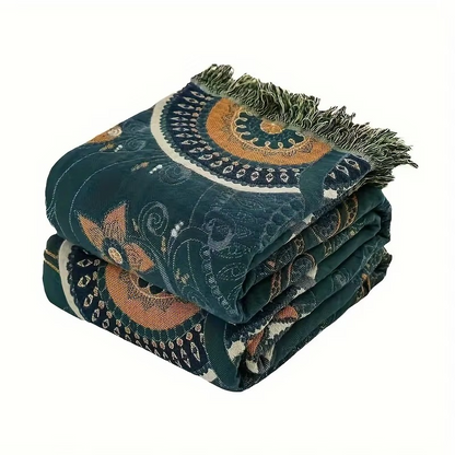 Celestial Harmony Tapestry Blanket