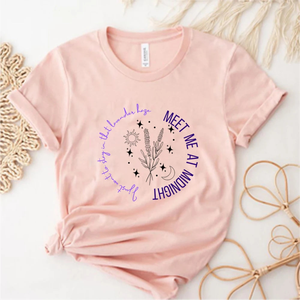 Lavender Haze Midnight Graphic Tee
