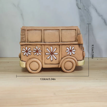 Vintage Hippie Van Planter