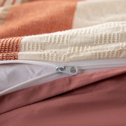 NORDÉLLE Cotton Stripe Duvet Cover Set