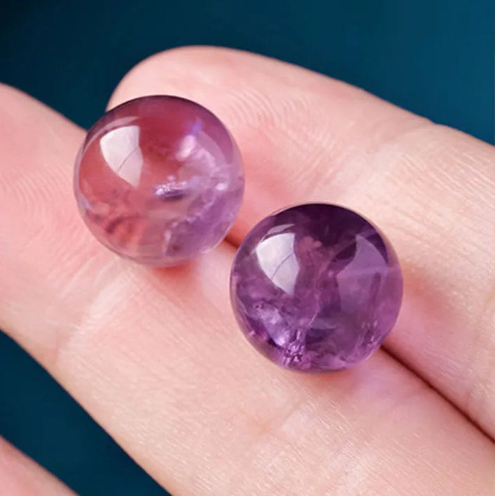 Amethyst Serenity Studs