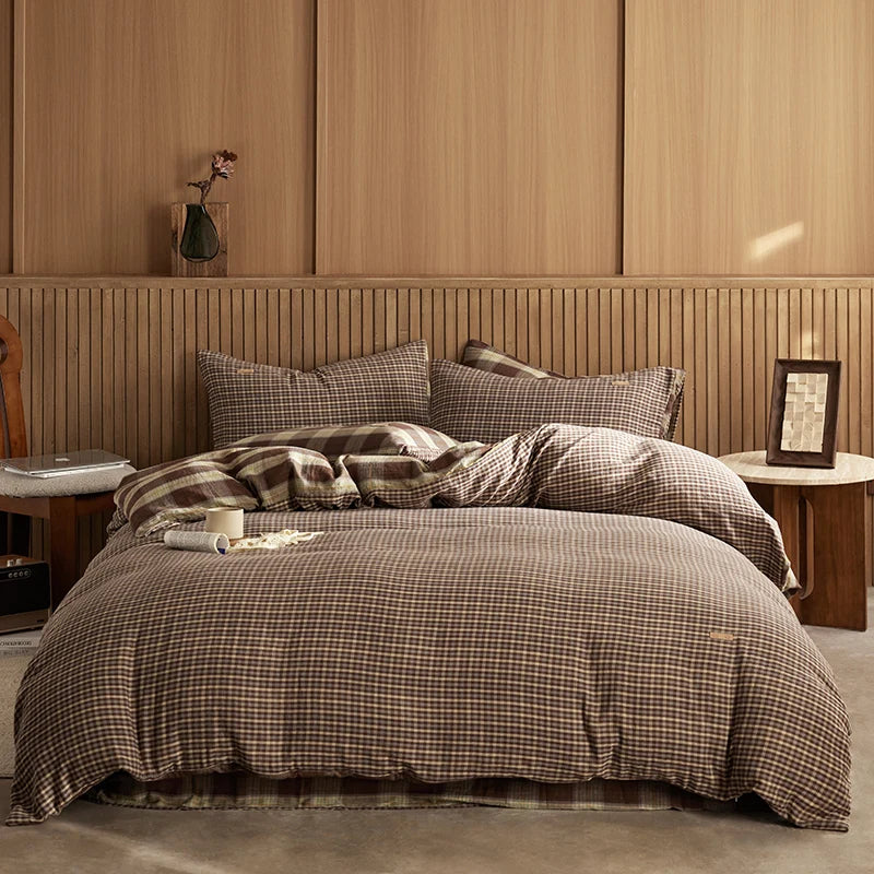 Birchwood Twilight Plaid Duvet Cover Se