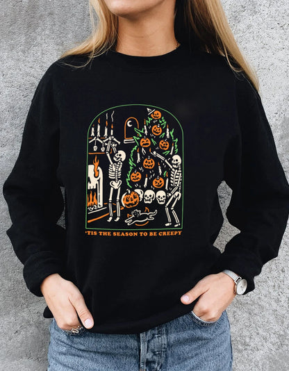 TIS THE SEASON TO BE CREEPY Sweatshirt