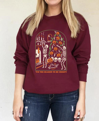 TIS THE SEASON TO BE CREEPY Sweatshirt