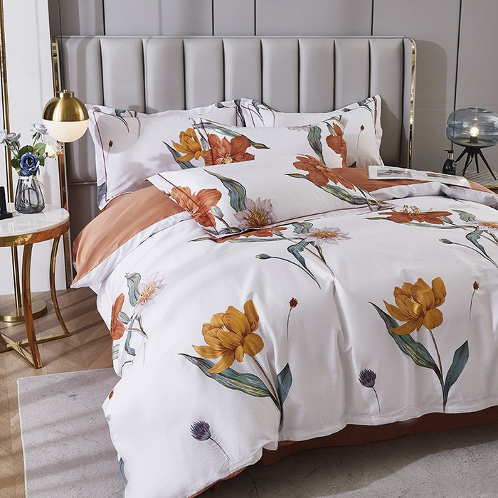 Zephyrine Egyptian Cotton Duvet Cover Set