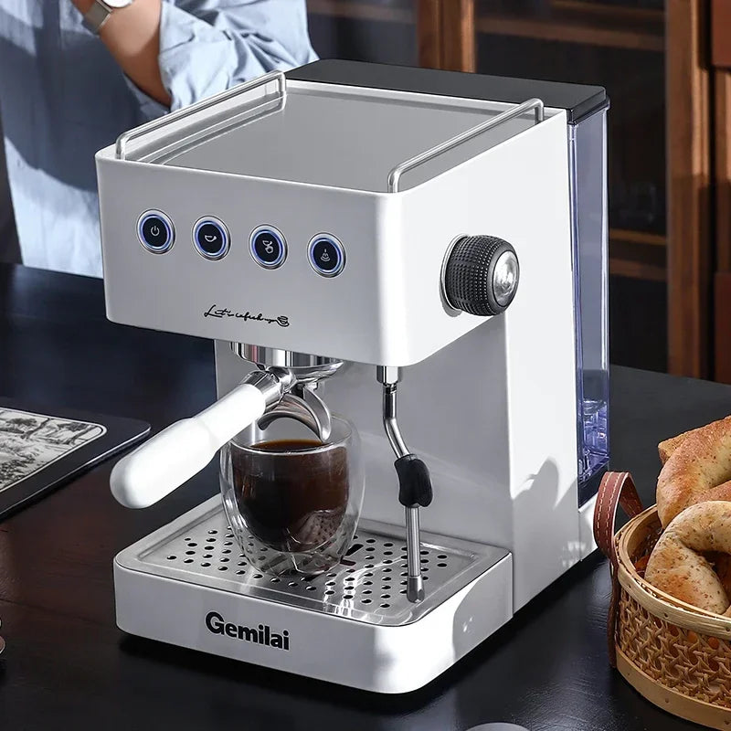 15Bar Semi-Auto Commercial Coffee Machine