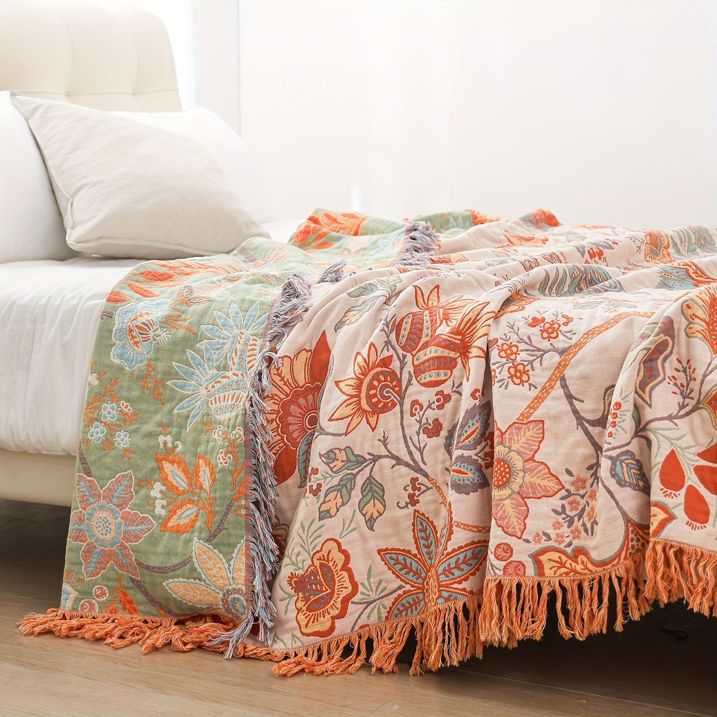 Autumn Breeze Throw Blanket