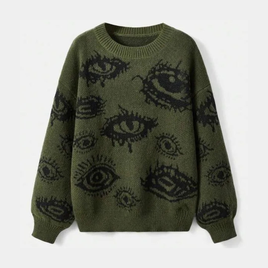 All Eyes On Me Knitted Sweater