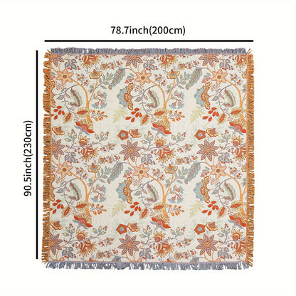 Autumn Breeze Throw Blanket