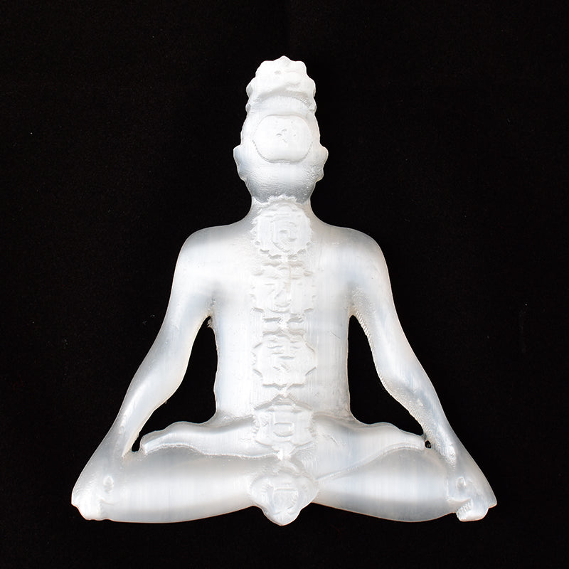 Selenite 7 Chakra Spiritual Figurine