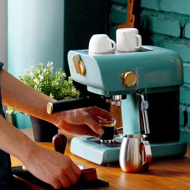 Retro Espresso Coffee Machine - Blackbrdstore