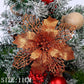 10pcs Artificial Christmas Flowers Tree Decor Blackbrdstore