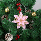 10pcs Artificial Christmas Flowers Tree Decor Blackbrdstore